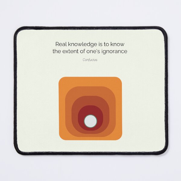 Item preview, Confucius Knowledge Quote Confucianism Philosophy Geometric Abstract designed and sold by kakarikihill.