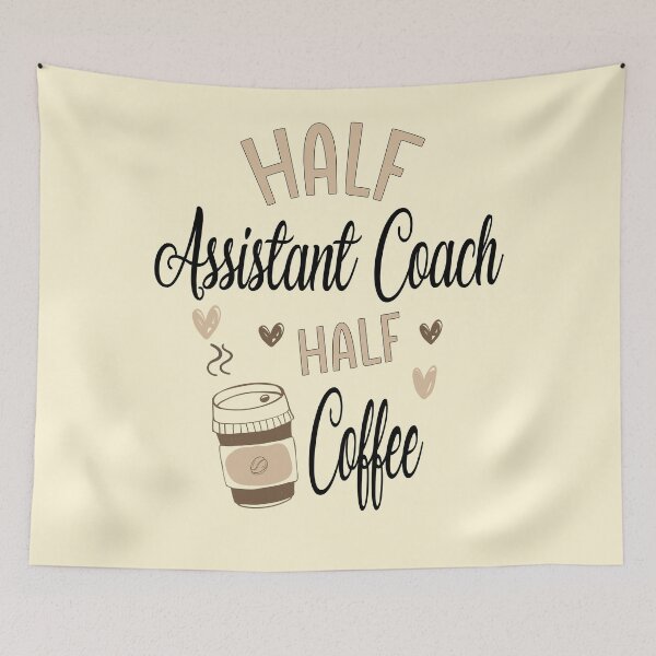 Item preview, Café divertido y genial para el asistente del entrenador designed and sold by LifeGoods103.