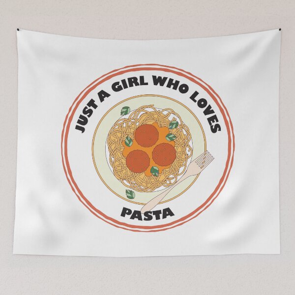 Item preview, Just A Girl Who Loves Pasta designed and sold by bolimj.