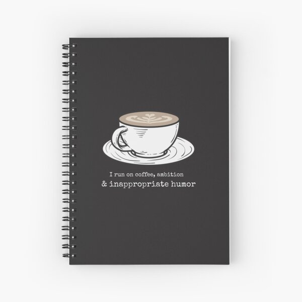 Item preview, I Run on Coffee, Ambition & Inappropriate Humor designed and sold by Giuliasstuff.