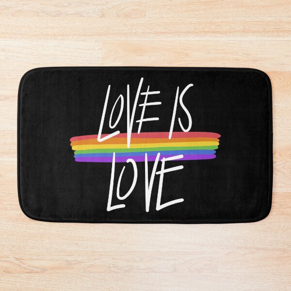 Item preview, Love Is Love Gay Pride LGTB Rainbow designed and sold by Músico Ilustre.