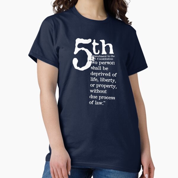 Item preview, Fifth Amendment To the U. S. Constitution designed and sold by BANDOFSCRIBBLE Hollywood.