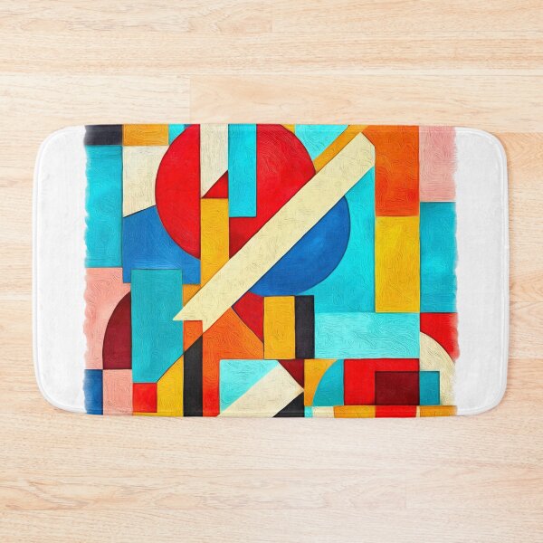 Item preview, Colored Shapes Abstract designed and sold by Anas Arts.