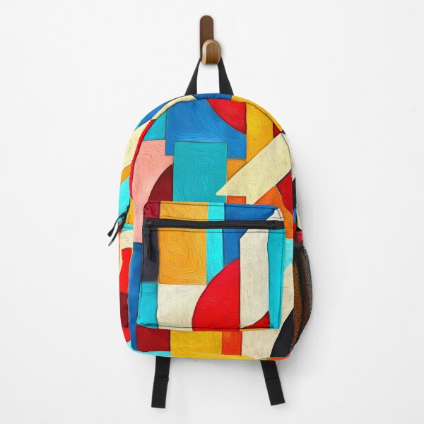 Item preview, Colored Shapes Abstract designed and sold by Anas Arts.