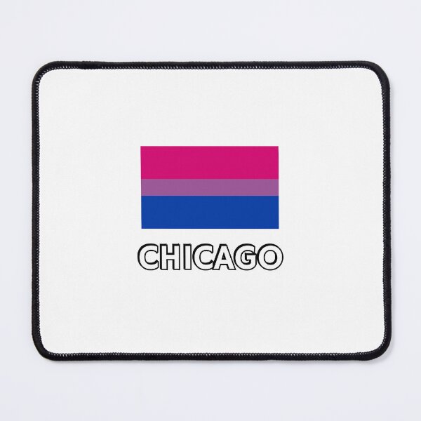 Item preview, Bi Pride Flag Chicago designed and sold by Inspirationmotivation.