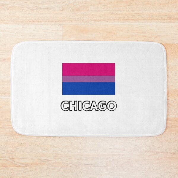 Item preview, Bi Pride Flag Chicago designed and sold by Inspirationmotivation.
