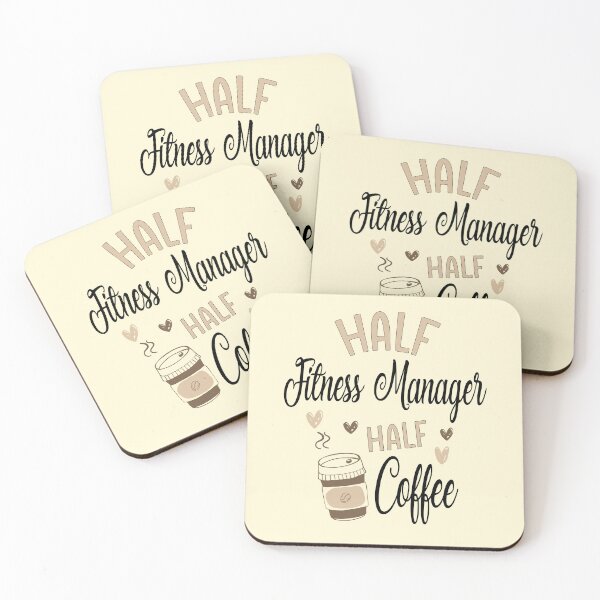 Item preview, Funny Fitness Manager Coffee Awesome And Cool designed and sold by LifeGoods103.