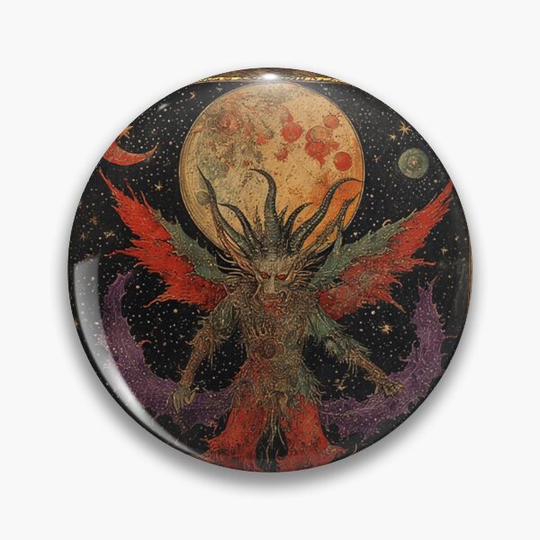 Item preview, Medieval Devil Art designed and sold by TheDarkWardrobe.