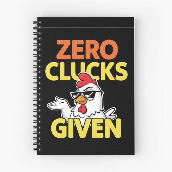 Item preview, Zero Clucks Given designed and sold by Cloud-Riders.