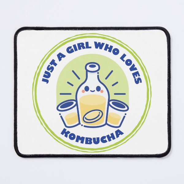 Item preview, Just A Girl Who Loves Kombucha designed and sold by bolimj.