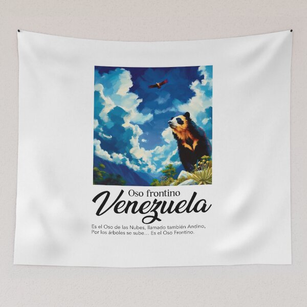 Item preview, Spectacled bear, Mérida, Venezuela designed and sold by KerepakupaiVena.