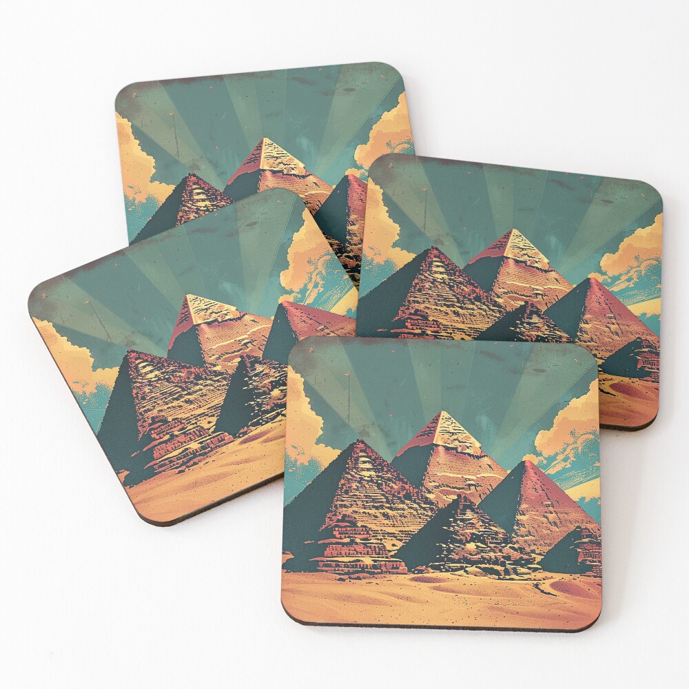 Item preview, Coasters (Set of 4) designed and sold by PyramidSchmear.