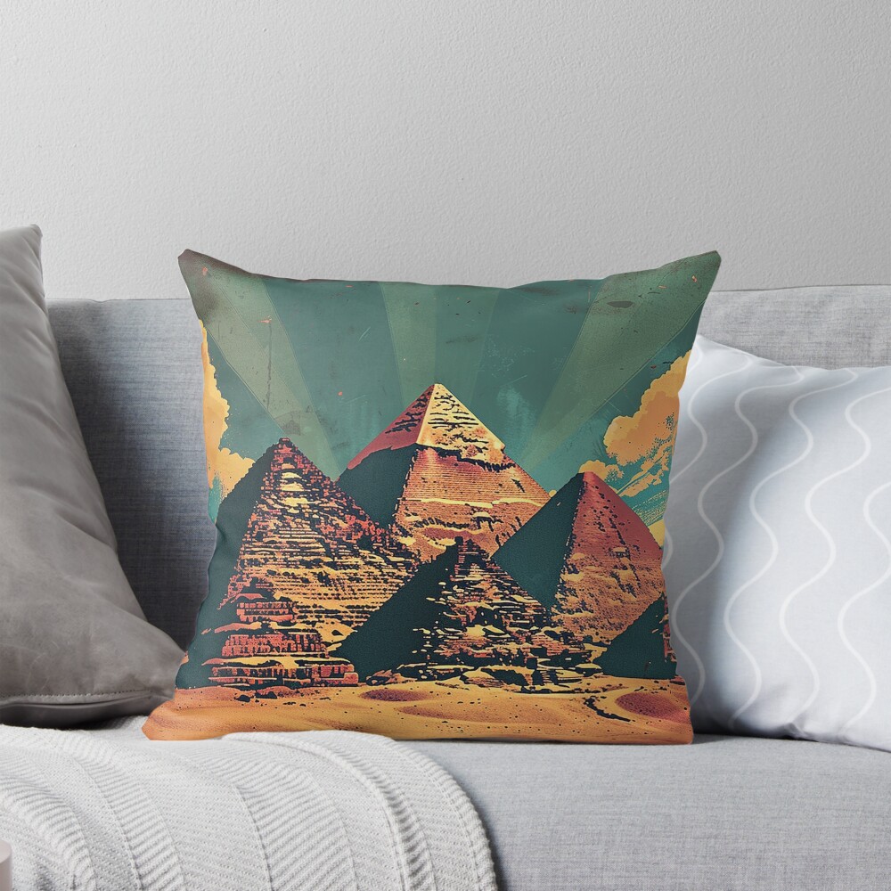 Item preview, Throw Pillow designed and sold by PyramidSchmear.
