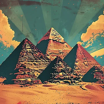 Artwork thumbnail, Radiant Rays by PyramidSchmear