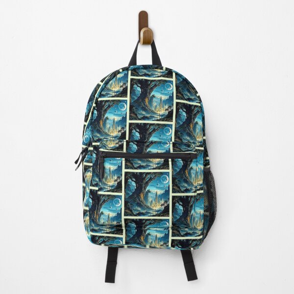 Item preview, Mystical Tree City Dreamscape designed and sold by Health And Fitness Posts e-Store.