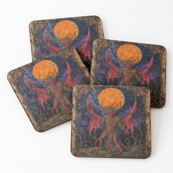 Item preview, Medieval Demon Art designed and sold by TheDarkWardrobe.