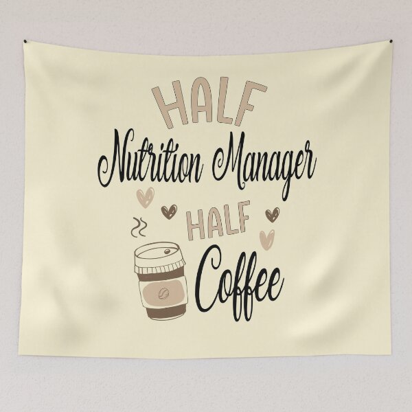 Item preview, Funny Nutrition Manager Coffee Awesome And Cool designed and sold by LifeGoods103.