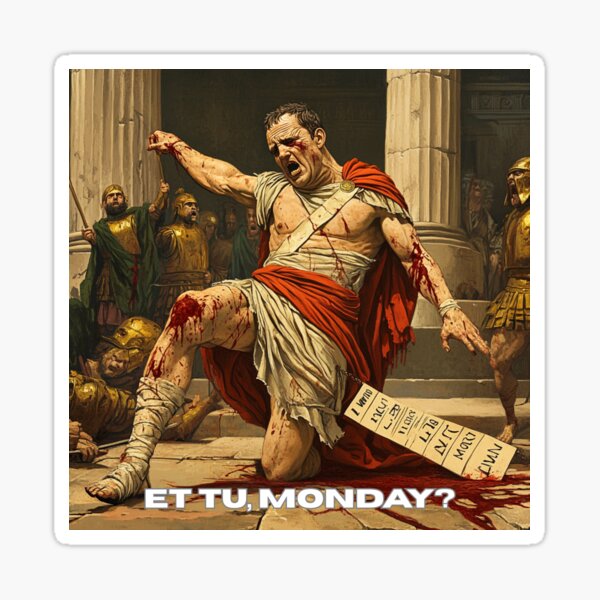 Item preview, Et Tu, Monday? designed and sold by kurtulushstudio.