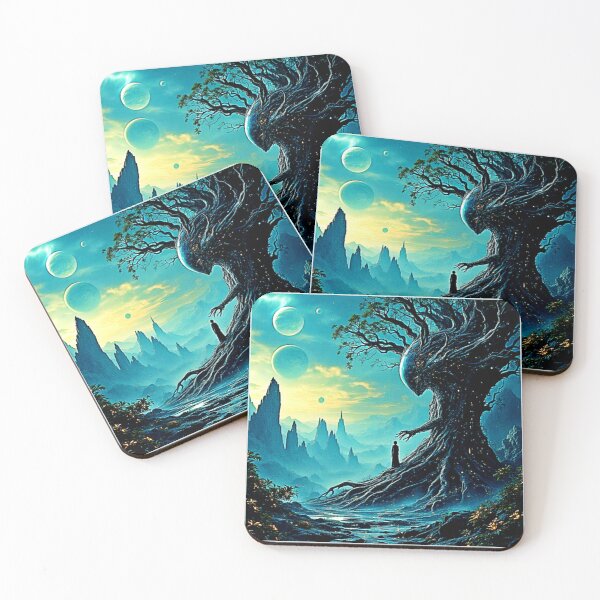 Item preview, Cosmic Tree of Life Fantasy designed and sold by Health And Fitness Posts e-Store.