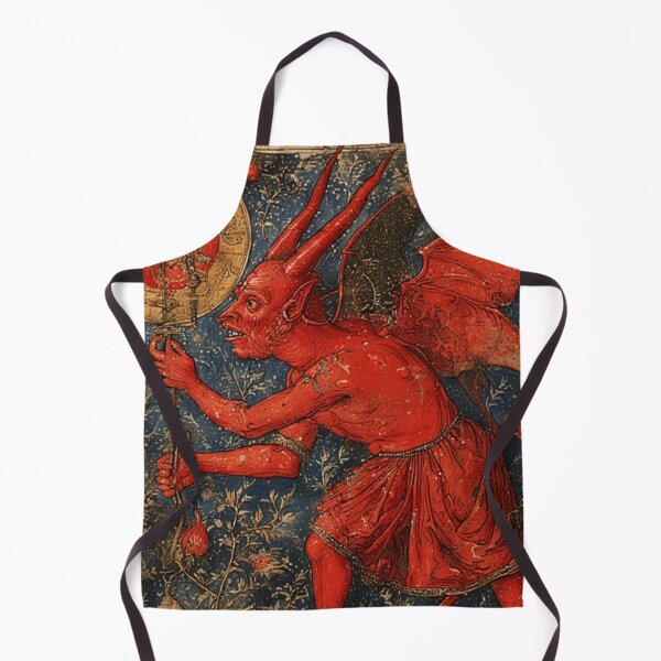 Item preview, Medieval Demon Art designed and sold by TheDarkWardrobe.
