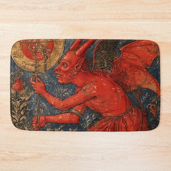 Item preview, Medieval Demon Art designed and sold by TheDarkWardrobe.