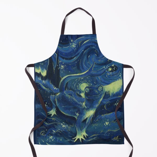 Item preview, Van Gecko- Whimsical Starry Night Inspired Sky designed and sold by The Art Entropist.