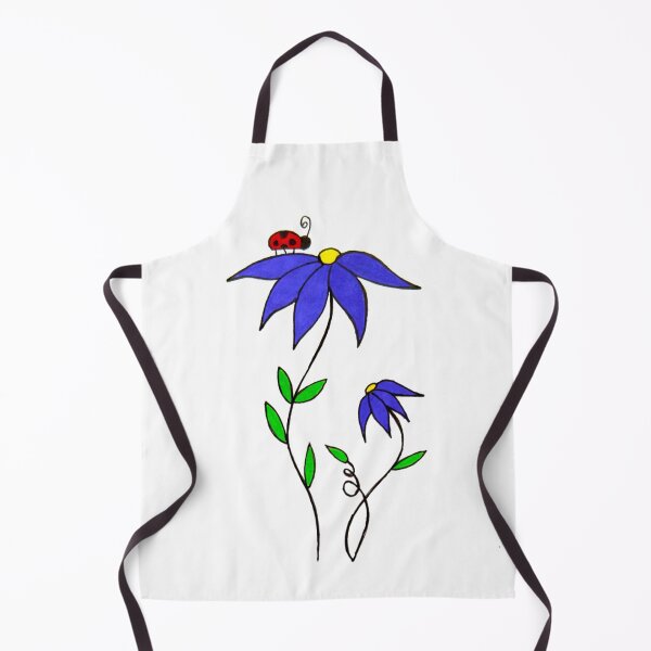 Item preview, Ladybug Flowers designed and sold by arTCre8ions.