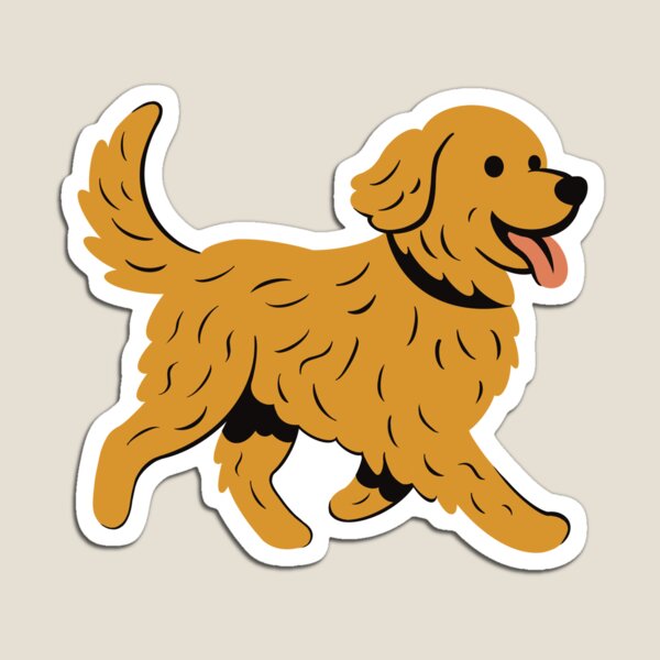Item preview, Golden Retriever Dog Walking designed and sold by camrynburk.