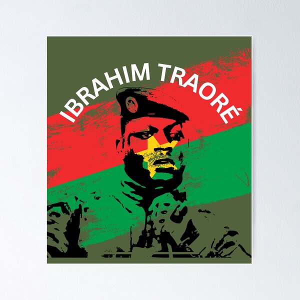 Item preview,  Ibrahim Traore designed and sold by sourceoflife.