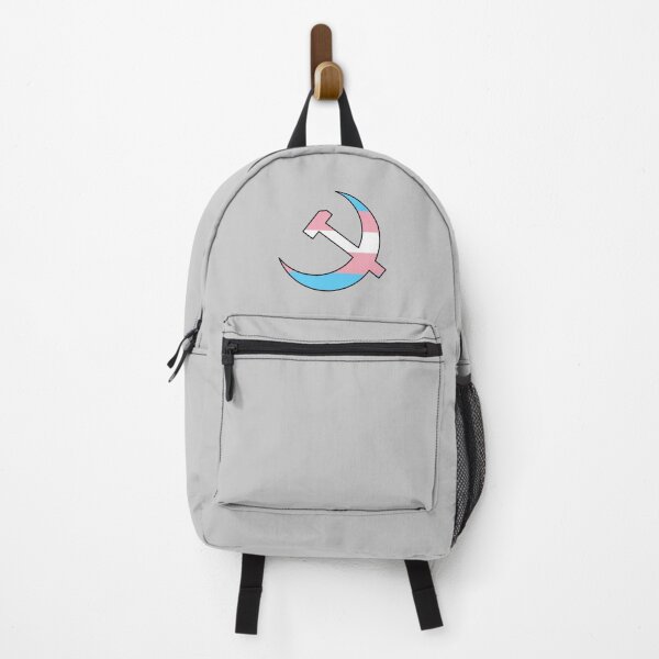 Item preview, Stylized Hammer and Sickle (Trans Flag) designed and sold by BubblePopRed.