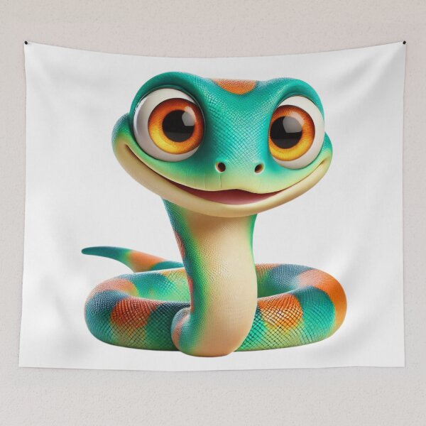 Item preview, Adorable Amazon Tree Boa designed and sold by Sillytoe.