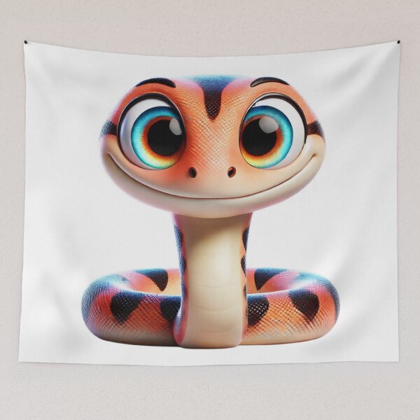 Item preview, Adorable Boa Constrictor designed and sold by Sillytoe.