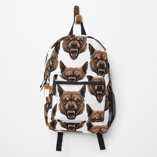 Item preview, Angry Dog Head Vector Illustration – Fierce Snarling Expression designed and sold by AFernandesDSG.