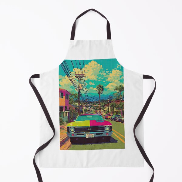 Item preview, Colorful pixel world inspired by seventies vibes designed and sold by Piotrek0001.