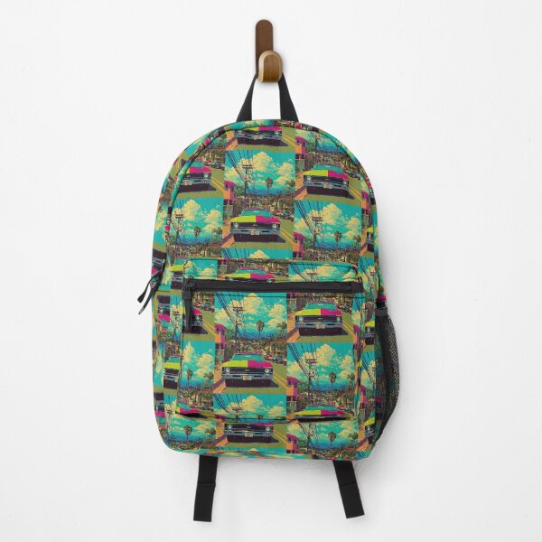 Item preview, Colorful pixel world inspired by seventies vibes designed and sold by Piotrek0001.