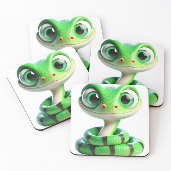 Item preview, Adorable Emerald Tree Boa designed and sold by Sillytoe.