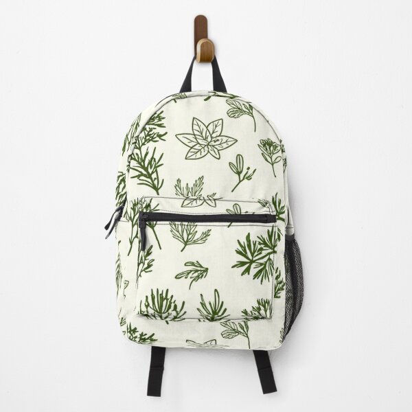 Item preview,  Hand-Drawn Green Herb Outline Seamless Pattern designed and sold by MySignatureItems.