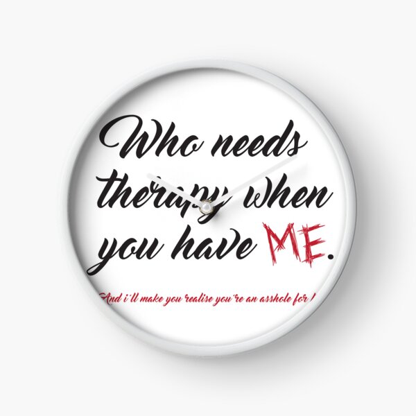 Item preview, Who needs therapy. designed and sold by Olyxi-Studios.