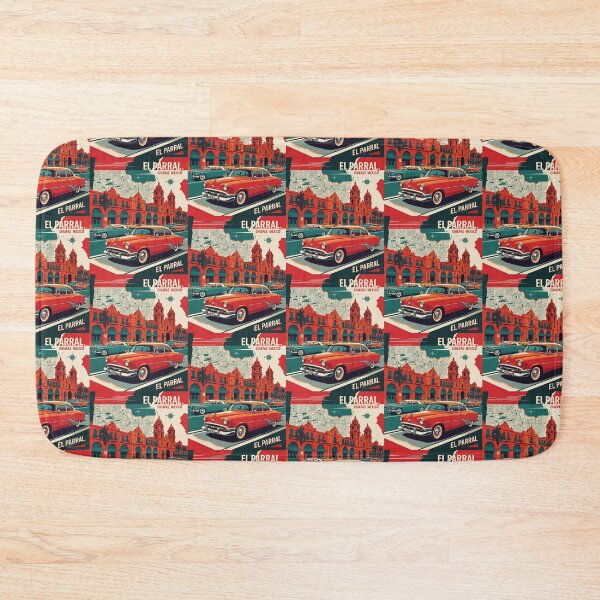 Item preview, El Parral Chiapas Mexico 1950s Vintage Travel Tourism Map designed and sold by TravelersGems.