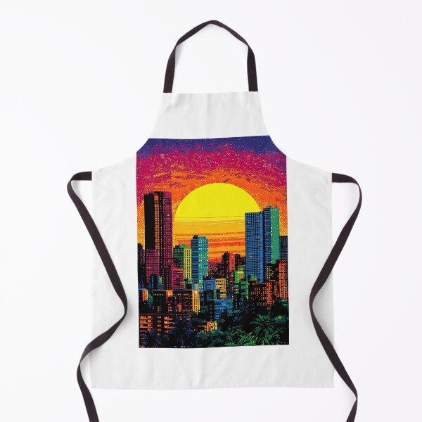 Item preview, Retro Pixel Glow in Warm Funky Colors designed and sold by Piotrek0001.