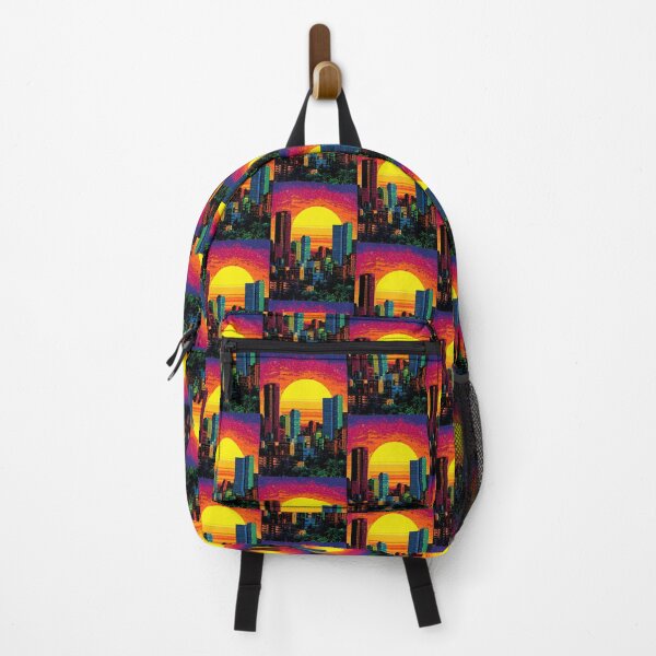 Item preview, Retro Pixel Glow in Warm Funky Colors designed and sold by Piotrek0001.