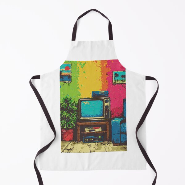 Item preview, Seventies-Inspired Pixel World Full of Fun designed and sold by Piotrek0001.