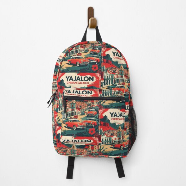 Item preview, Yajalon Chiapas Mexico 1950s Vintage Travel Tourism Map designed and sold by TravelersGems.