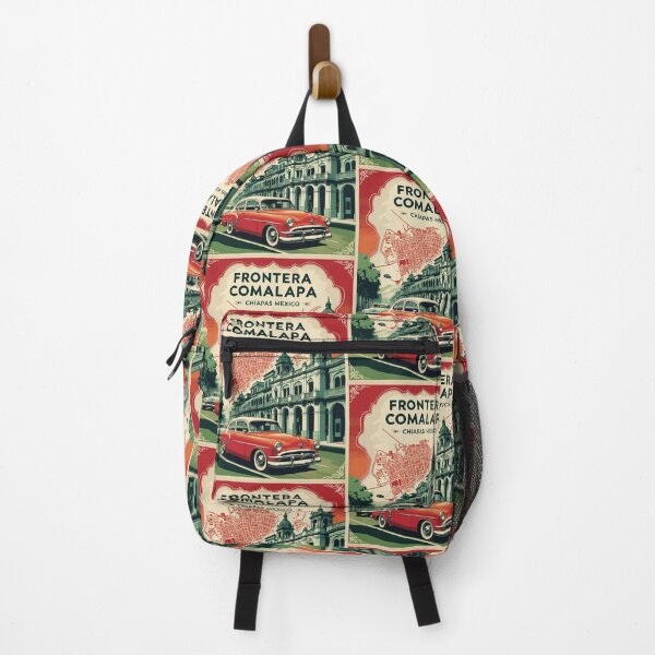 Item preview, Frontera Comalapa Chiapas Mexico 1950s Vintage Travel Tourism Map designed and sold by TravelersGems.