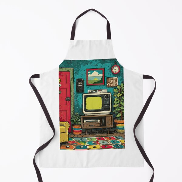 Item preview, Seventies Pixel Pulse with Vintage Mood Waves designed and sold by Piotrek0001.
