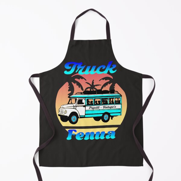 Item preview, POLYNESIAN TRUCK (blue) designed and sold by Nesian-Tahiti.