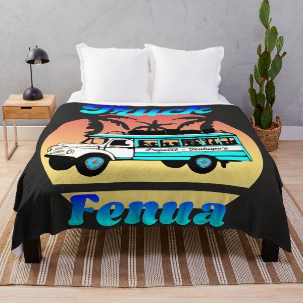 Item preview, POLYNESIAN TRUCK (blue) designed and sold by Nesian-Tahiti.