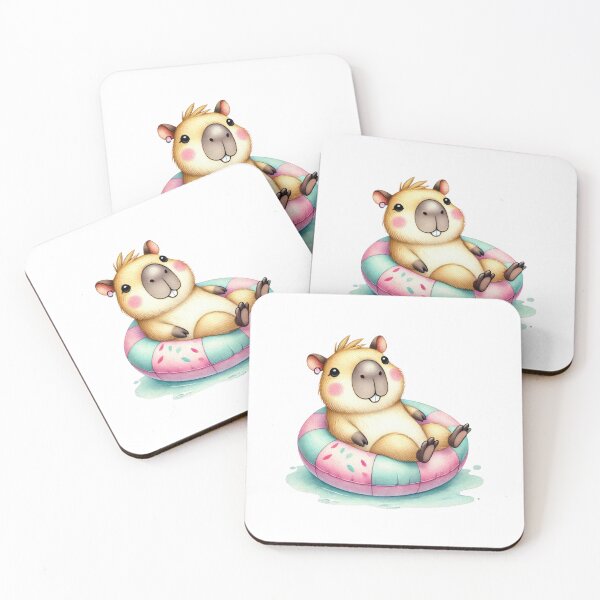 Item preview, Summer Capybara Float designed and sold by Polarisofficial.