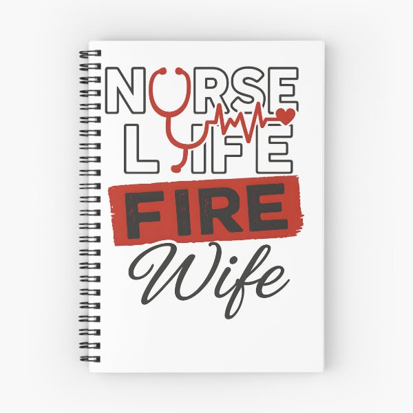 Item preview, Nurse life fire Wife designed and sold by Uglyandcute.