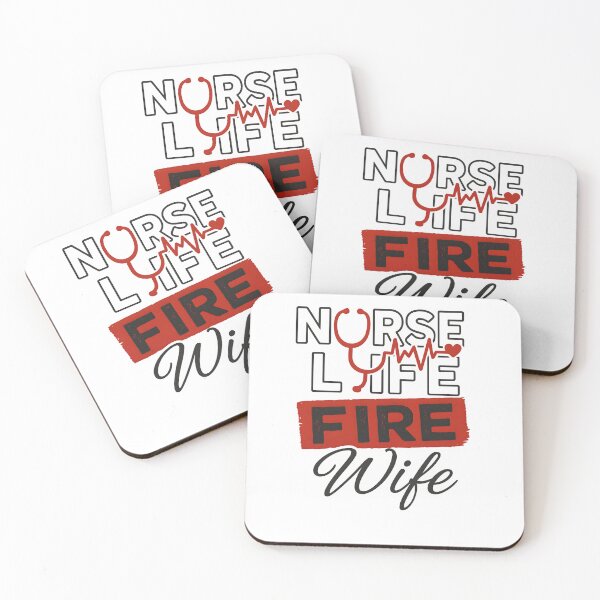 Item preview, Nurse life fire Wife designed and sold by Uglyandcute.